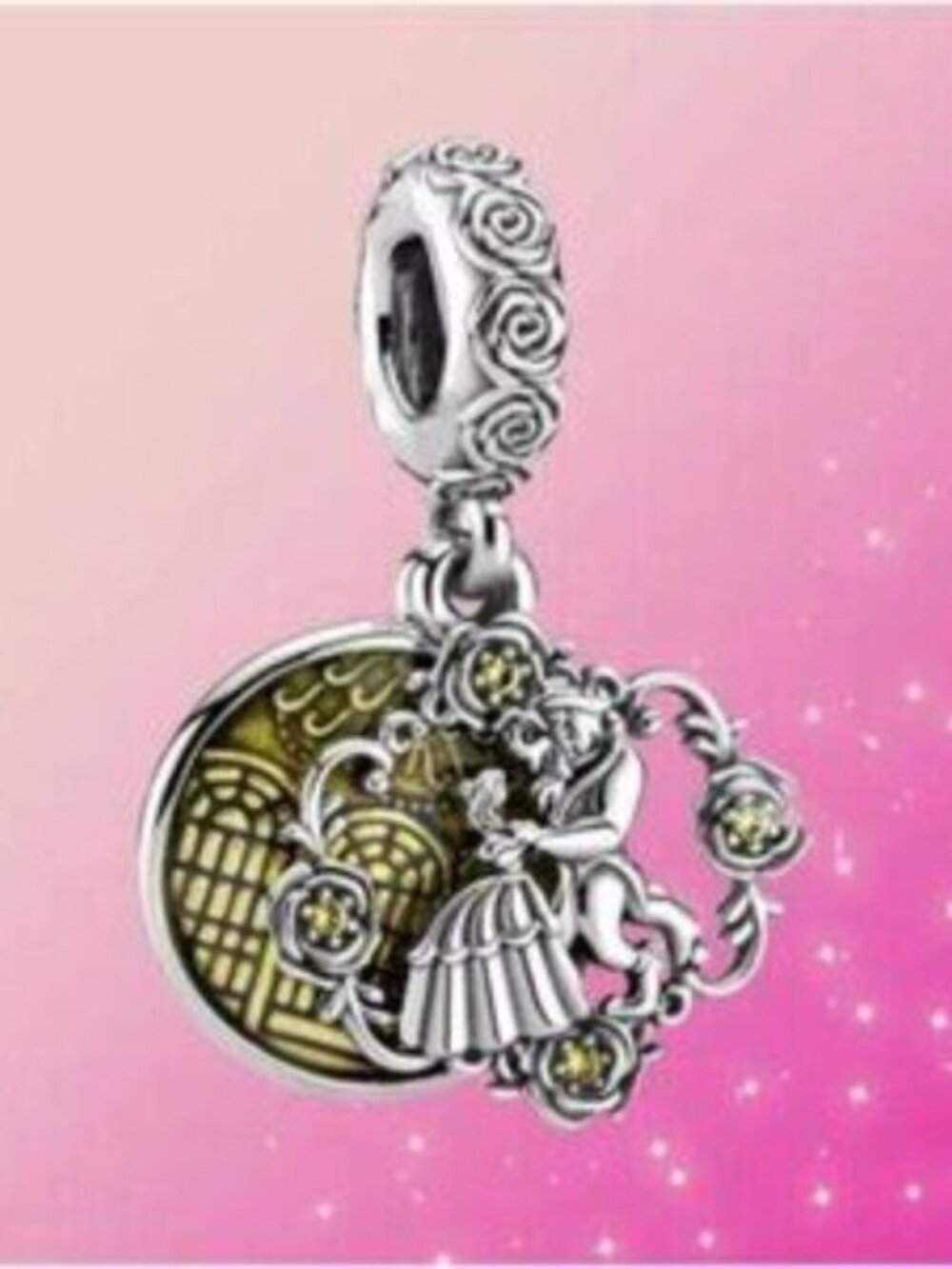 PANDORA Beauty and The Beast Charm